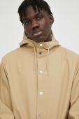 Дощовик Rains 12010 Jacket колір бежевий перехідна 12010.24-24Sand
