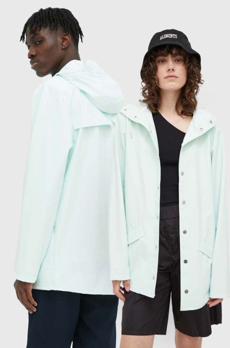 Протидощова куртка Rains 12010 Jacket колір зелений перехідна 12010.34-34Mineral