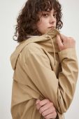 Протидощова куртка Rains 12020 Long Jacket колір бежевий перехідна 12020.24-24Sand