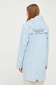 Протидощова куртка Rains 12020 Long Jacket перехідна колір блакитний