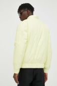 Дощовик Rains 15530 Fuse Bomber Jacket колір жовтий перехідна