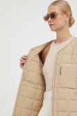 Куртка Rains 18170 Liner Jacket колір бежевий перехідна