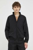 Дощовик Rains 18900 Track Jacket колір чорний перехідна oversize 18900.01-01Black