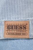 Джинсова куртка Guess Originals перехідна колір блакитний (3275165)
