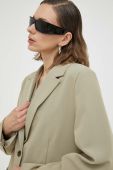 Піджак Samsoe Samsoe колір бежевий однобортний однотонна (3266070)