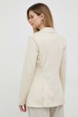 Піджак Guess колір бежевий двобортний однотонна (3102318)