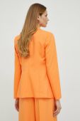 Піджак Twinset колір помаранчевий однобортний однотонна (3027935)