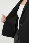 Піджак Sisley колір чорний однобортний однотонна (3003876)