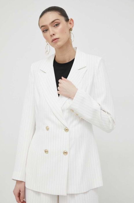 Піджак Marciano Guess колір бежевий двобортний