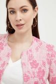 Піджак Marciano Guess колір рожевий однобортний візерунок