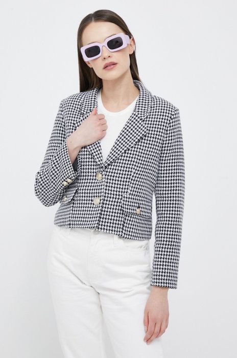 Піджак Artigli колір чорний однобортний візерунок