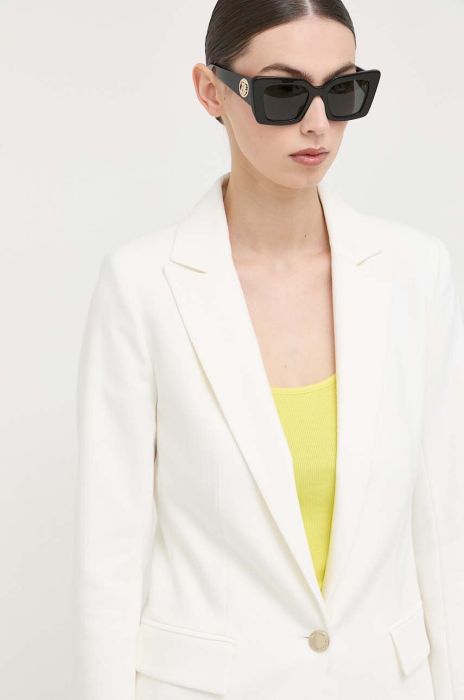 Піджак Morgan колір білий однобортний однотонна (3297570)