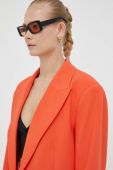 Піджак 2NDDAY Janet колір помаранчевий однобортний однотонний