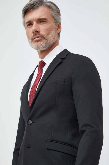 Піджак Lindbergh чоловіча колір чорний