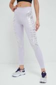 Легінси для тренувань Puma Nova Shine колір фіолетовий з принтом