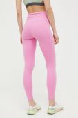 Легінси для тренувань Roxy Heart Into It x Mizuno колір рожевий однотонні