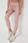 Легінси для йоги adidas Performance Yoga Essentials Printed колір коричневий візерунок