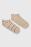 Шкарпетки Tommy Hilfiger 2-pack жіночі колір бежевий (3170392)