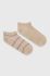Шкарпетки Tommy Hilfiger 2-pack жіночі колір бежевий (3170392)