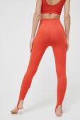 Легінси для йоги 4F колір помаранчевий однотонні