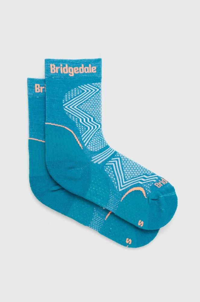 Шкарпетки Bridgedale Ultralight T2 Coolmax колір бірюзовий (3189589)