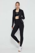 Легінси для тренувань P.E Nation Amplify колір чорний однотонні