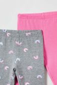 Дитячі легінси OVS колір сірий візерунок (3128249)