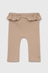 Легінси для немовлят Jamiks колір бежевий однотонні (2947329)
