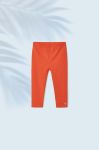 Дитячі легінси Mayoral колір помаранчевий однотонні