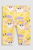 Легінси для немовлят Coccodrillo колір жовтий візерунок