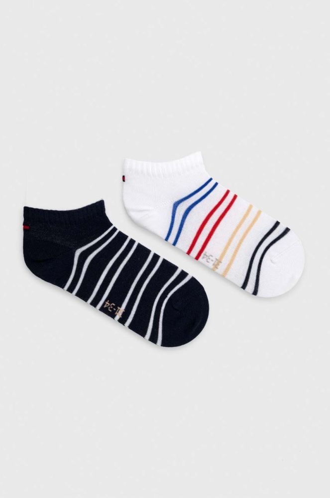 Дитячі шкарпетки Tommy Hilfiger 2-pack колір синій (3000389)