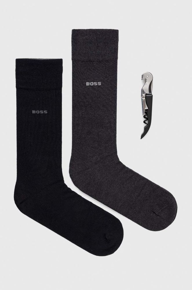 Шкарпетки BOSS 2-pack чоловічі колір барвистий (2978752)