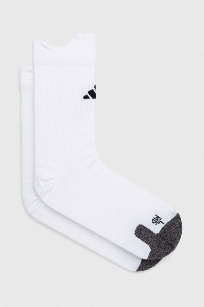 Шкарпетки adidas Performance Football Crew Light колір білий