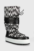 Зимові чоботи Tommy Jeans EN0EN02163 TOMMY JEANS SNOWBOOT HIGH LOGO колір чорний