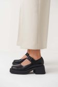 Шкіряні туфлі Vagabond Shoemakers DORAH колір чорний каблук блок 5542.101.20