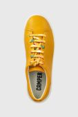 Шкіряні кросівки Camper Runner Up колір жовтий