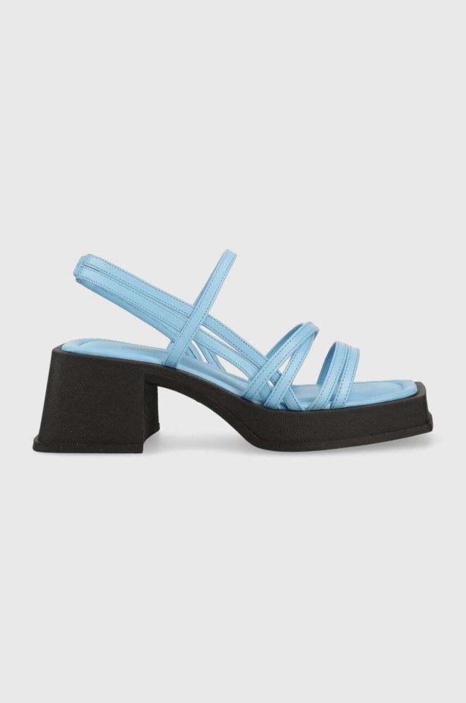 Шкіряні сандалі Vagabond Shoemakers HENNIE 5337.101.63 колір блакитний