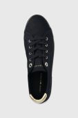 Кеди Tommy Hilfiger LACE UP VULC SNEAKER жіночі колір синій FW0FW06957