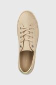Кеди Tommy Hilfiger LACE UP VULC SNEAKER жіночі колір бежевий FW0FW06957