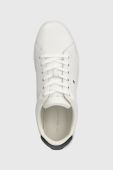 Шкіряні кросівки Tommy Hilfiger ESSENTIAL COURT SNEAKER колір білий FW0FW07427 (3449543)