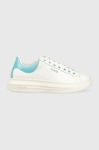 Шкіряні кросівки Guess Vibo колір білий FL5VIB LEA12