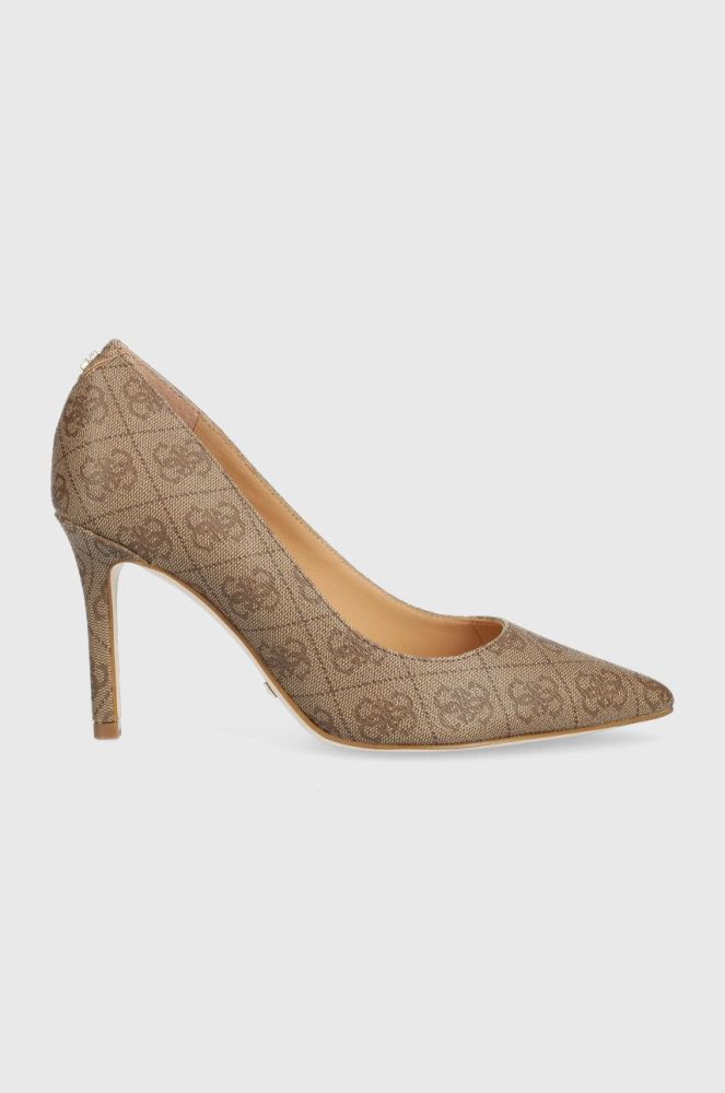 Туфлі Guess dafne11 колір бежевий