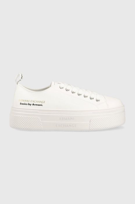 Кеди Armani Exchange жіночі колір білий XDX131.XV694.00894