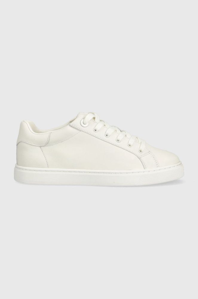 Шкіряні кросівки Aldo Woolly колір білий 13542969.WOOLLY