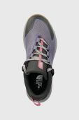 Черевики The North Face Cragstone Waterproof жіночі колір фіолетовий