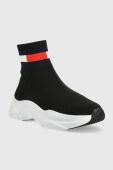 Кросівки Tommy Jeans SOCK BOOT колір чорний EN0EN02104