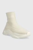 Кросівки Tommy Jeans SOCK BOOT MONOCOLOR колір бежевий