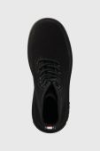 Кеди Tommy Jeans LACE UP FESTIV BOOTS жіночі колір чорний  EN0EN02133