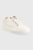 Кросівки Tommy Jeans NEW CUPSOLE CNVAS LC колір білий EN0EN02171