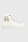 Кеди Chiara Ferragni CF3123_009 жіночі колір білий CF TENNIS HIGH